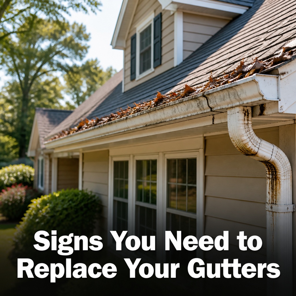 Signs You Need to Replace Your Gutters